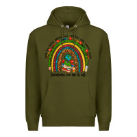 Army Green teachers we do it all rainbow Premium Hoodie - NancyCooperArtShop
