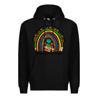 Black teachers we do it all rainbow Premium Hoodie - NancyCooperArtShop