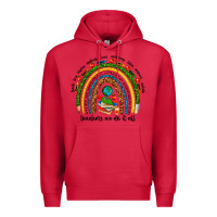 Cardinal teachers we do it all rainbow Premium Hoodie - NancyCooperArtShop