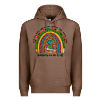 Chestnut teachers we do it all rainbow Premium Hoodie - NancyCooperArtShop