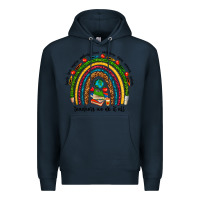 Navy teachers we do it all rainbow Premium Hoodie - NancyCooperArtShop