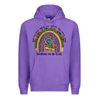 Purple teachers we do it all rainbow Premium Hoodie - NancyCooperArtShop