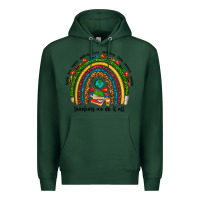 Sports Green teachers we do it all rainbow Premium Hoodie - NancyCooperArtShop