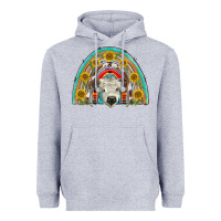 Scottish White Calf  Rainbow Heavyweight Hoodie | Teevron