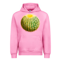 Fuchsia Pink Golden Barrel Cactus Urban Hoodie - LillyAllenDesigns