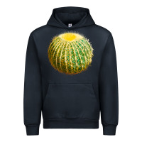 Navy Golden Barrel Cactus Urban Hoodie - LillyAllenDesigns