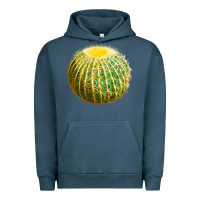 Pigment Midnight Navy Golden Barrel Cactus Urban Hoodie - LillyAllenDesigns