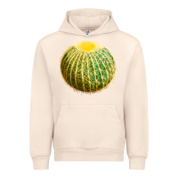Sandshell Golden Barrel Cactus Urban Hoodie - LillyAllenDesigns