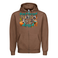 Chestnut stressed depressed pumpkin spice obsessed Zipper Hoodie - AdoDesignShop