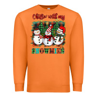 Carrot chillin with my snowies Premium Sweatshirt - BarkalooDesign