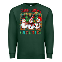 Sports Green chillin with my snowies Premium Sweatshirt - BarkalooDesign