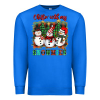True Royal chillin with my snowies Premium Sweatshirt - BarkalooDesign