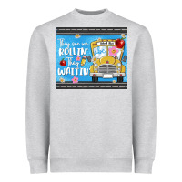 Heather Grey they see me rollin they waitin Heavyweight Sweatshirt - MaliasSmallBusiness