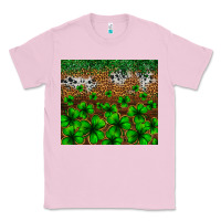 Bubblegum Pink St. Patrick's Day leopard cowhide tumbler Classic Tee - Neo Western