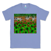 Colony Blue St. Patrick's Day leopard cowhide tumbler Classic Tee - Neo Western