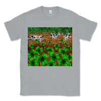 Heather Grey St. Patrick's Day leopard cowhide tumbler Classic Tee - Neo Western