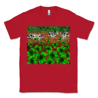 Red St. Patrick's Day leopard cowhide tumbler Classic Tee - Neo Western