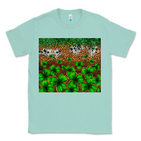 Seafoam St. Patrick's Day leopard cowhide tumbler Classic Tee - Neo Western