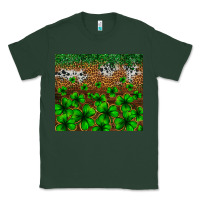 Sports Green St. Patrick's Day leopard cowhide tumbler Classic Tee - Neo Western