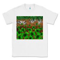 White St. Patrick's Day leopard cowhide tumbler Classic Tee - Neo Western