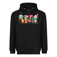 Black teacher fuel coffee cups Heavyweight Hoodie - Jasminsmagicworld