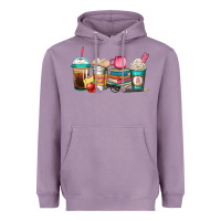 Lavender teacher fuel coffee cups Heavyweight Hoodie - Jasminsmagicworld