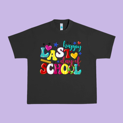 Happy Last Day Of School Urban Heavy Tee Designed By Texasbilliewilder