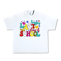 White happy last day of school Urban Heavy Tee - texasbilliewilder