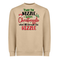 Mushroom twas the nizzle  before christmizzle Heavyweight Sweatshirt - MaliasSmallBusiness