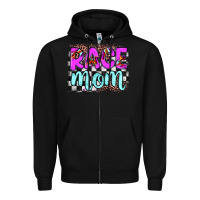 Black race mom Zipper Hoodie - JahusDesignShop