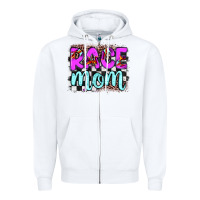 White race mom Zipper Hoodie - JahusDesignShop