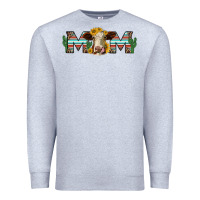 Heather Grey sunflower hereford cattle and cactus  mom Premium Sweatshirt - Jasminsmagicworld