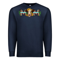 Navy sunflower hereford cattle and cactus  mom Premium Sweatshirt - Jasminsmagicworld