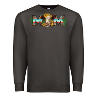 Smoke sunflower hereford cattle and cactus  mom Premium Sweatshirt - Jasminsmagicworld
