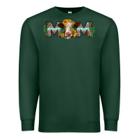 Sports Green sunflower hereford cattle and cactus  mom Premium Sweatshirt - Jasminsmagicworld