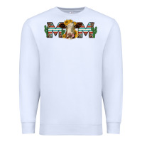 White sunflower hereford cattle and cactus  mom Premium Sweatshirt - Jasminsmagicworld