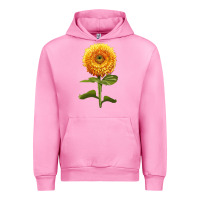 Fuchsia Pink Gummy Bear Sunflower Urban Hoodie - LillyAllenDesigns