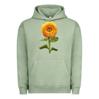Pigment Oil Green Gummy Bear Sunflower Urban Hoodie - LillyAllenDesigns