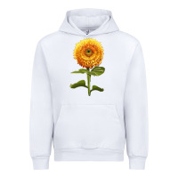 White Gummy Bear Sunflower Urban Hoodie - LillyAllenDesigns