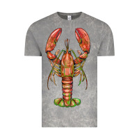 Cloud Rock lobster Vintage Tee - BarkalooDesign