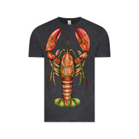 Vintage Black lobster Vintage Tee - BarkalooDesign