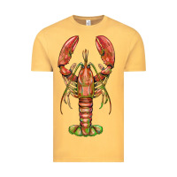 Vintage Mustard lobster Vintage Tee - BarkalooDesign