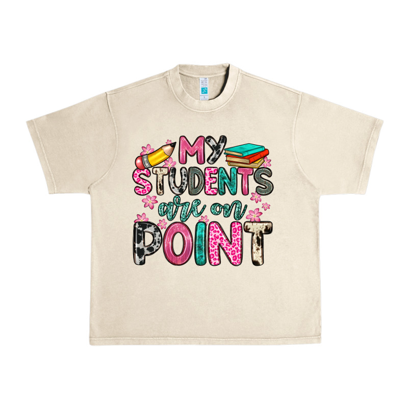My Students Are On Point Urban Heavy Tee by Zillion Design Studio | Teevron