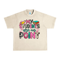 Sandshell my students are on point Urban Heavy Tee - Zillion Design Studio