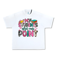 White my students are on point Urban Heavy Tee - Zillion Design Studio