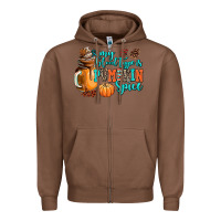 Chestnut my blood type is pumpkin spice Zipper Hoodie - AdoDesignShop