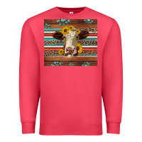 Cardinal western sunflowers gemstone heifer Premium Sweatshirt - Jasminsmagicworld