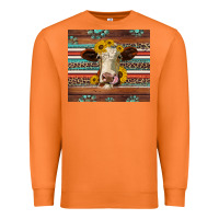 Carrot western sunflowers gemstone heifer Premium Sweatshirt - Jasminsmagicworld