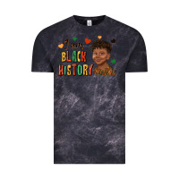 Cloud Black i am black history afro black boy child juneteenth Vintage Tee - texasbilliewilder