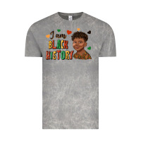 Cloud Rock i am black history afro black boy child juneteenth Vintage Tee - texasbilliewilder